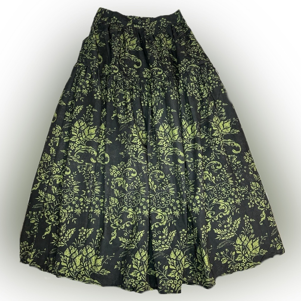 Floral Print Midi Skirt – Size S